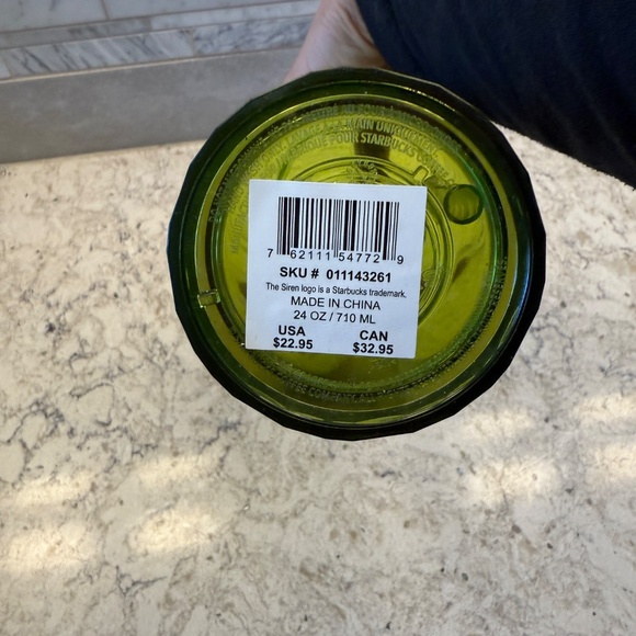 Starbucks Lime‎ Kaleidoscope Domed Lid Venti Tumbler Cup - Picture 4 of 7